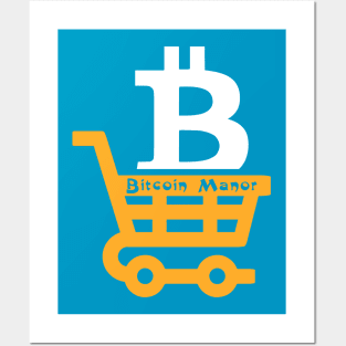 Bitcoin Manor Posters and Art